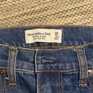 Abercrombie & Fitch Dark Blue Straight Men's Jeans